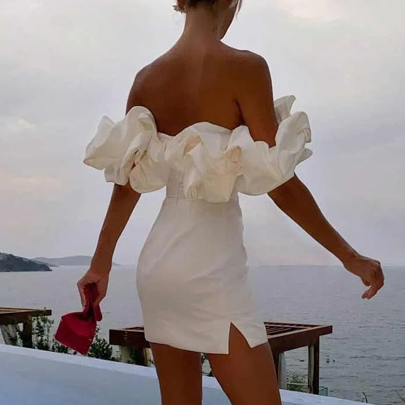 Off-shoulder dress