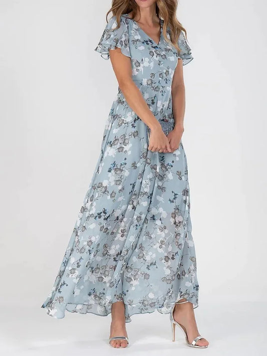 Zalea - Dress with floral pattern