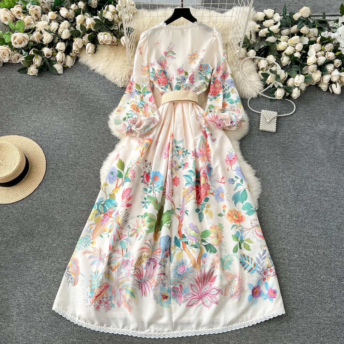 Ophélie - Robe vintage élégante