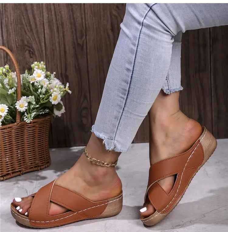 Franklyn - Soft Sole Wedge Heels for Women