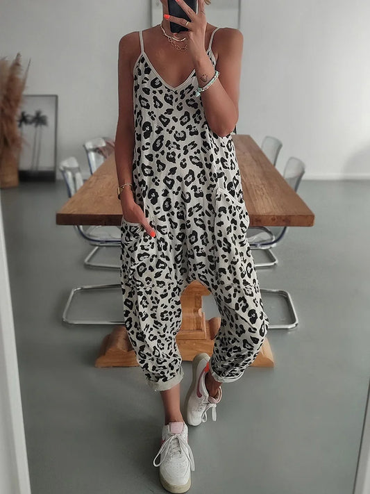 Lillian - Losse mouwloze jumpsuits