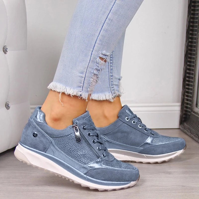 Betsy - casual veterschoenen met rits