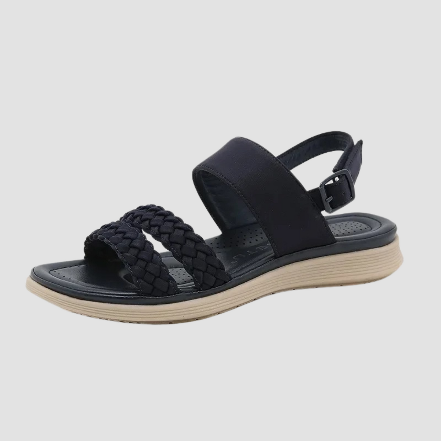 Agnes - Zachte leren sandalen