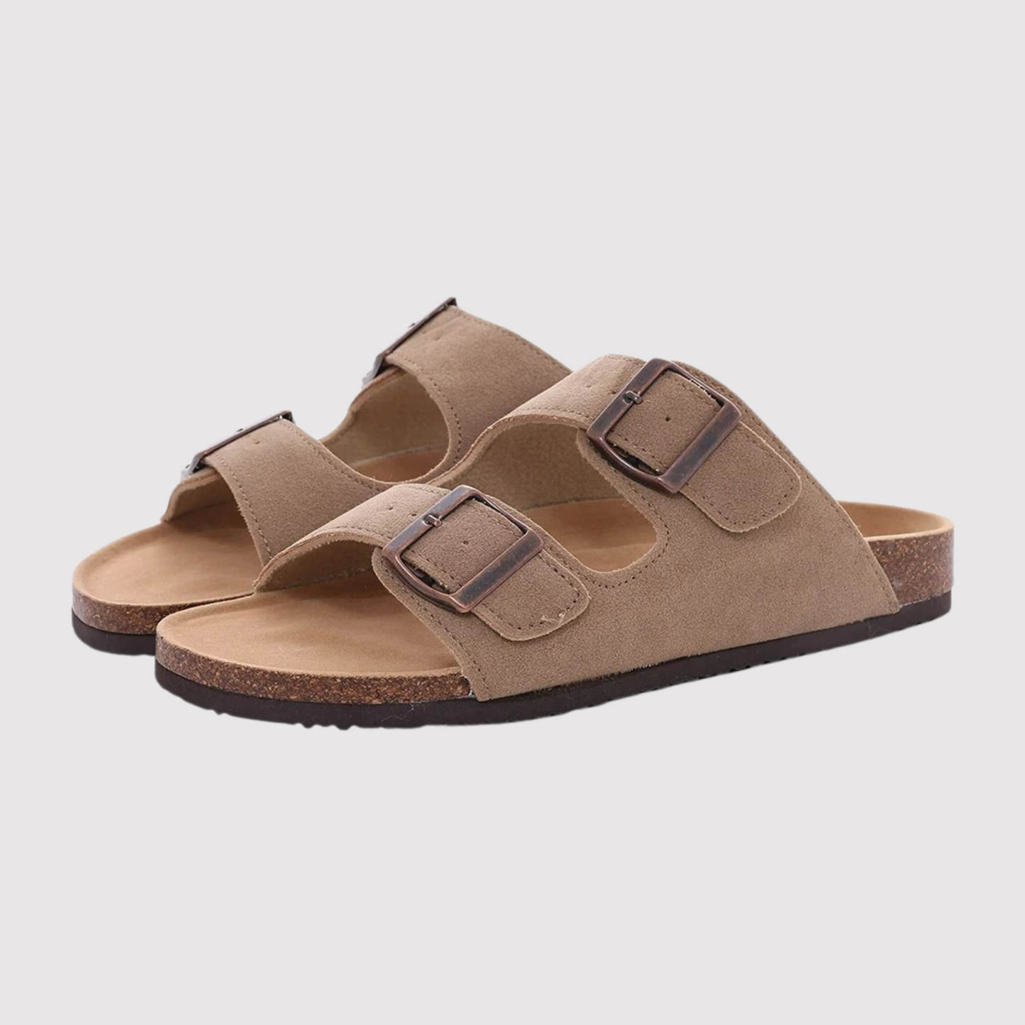 Fannie - Classic Buckle Sandals for Women