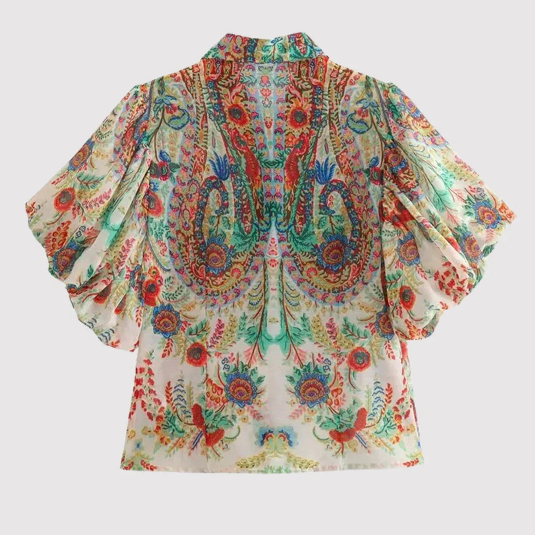 Sylvie - Mode blouse met print