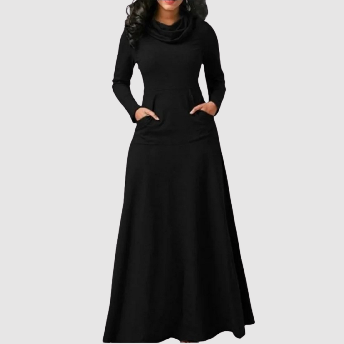 Lucy - Casual Maxi Dress with Long Sleeves