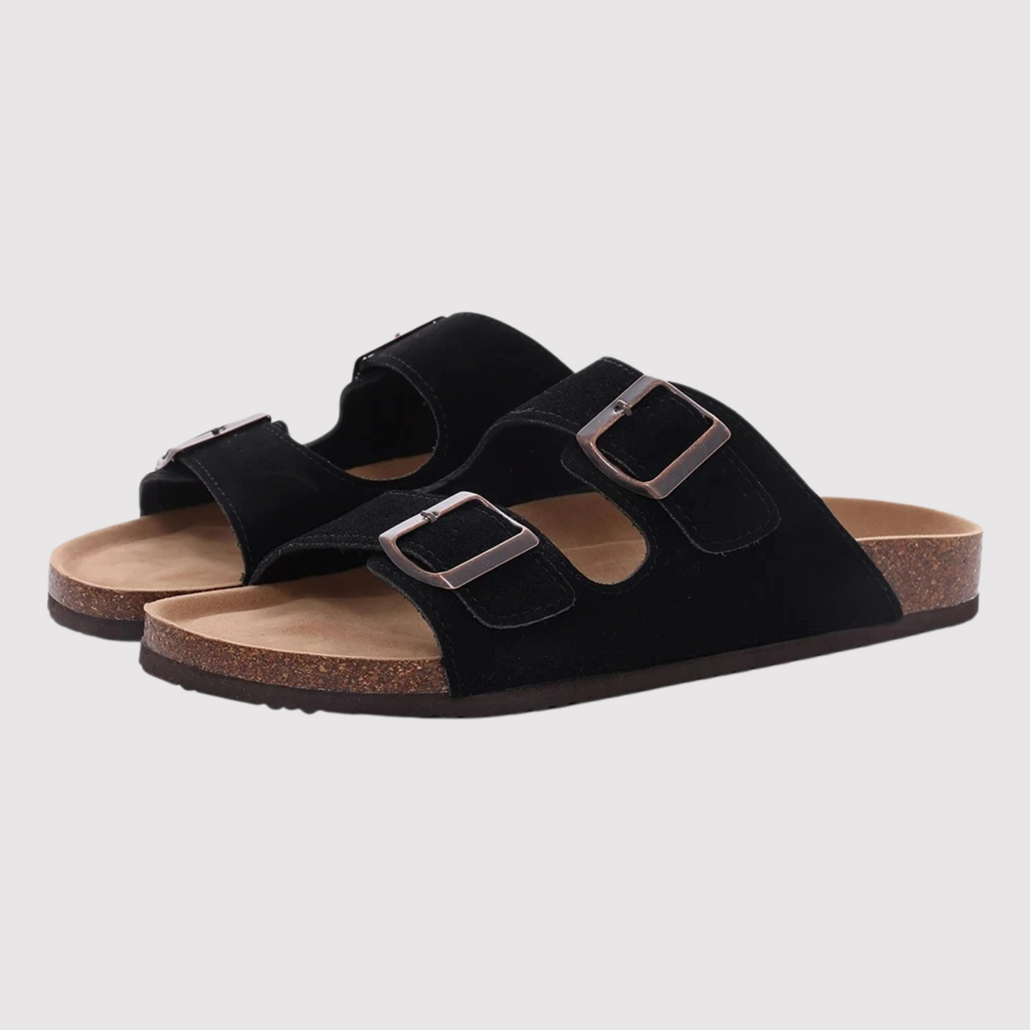 Fannie - Classic Buckle Sandals for Women