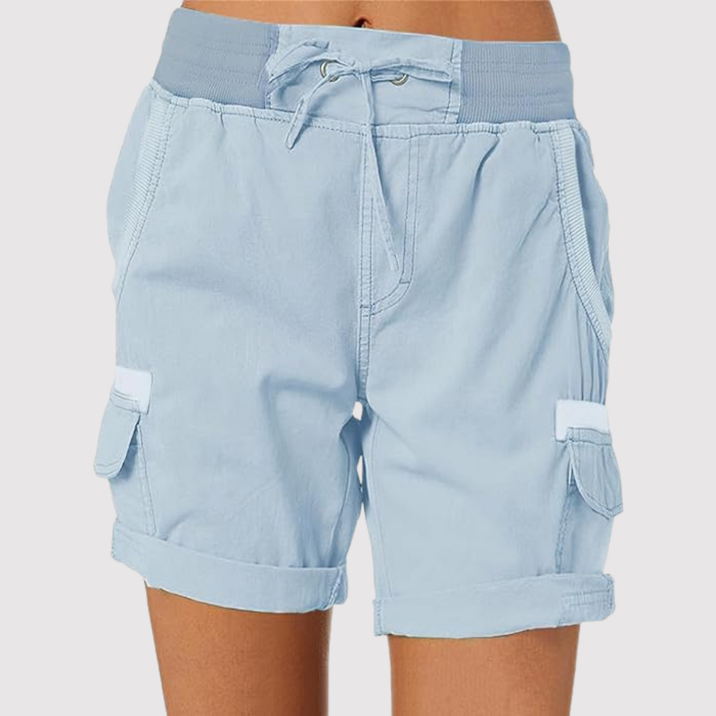 Olive - Cargo shorts til kvinder