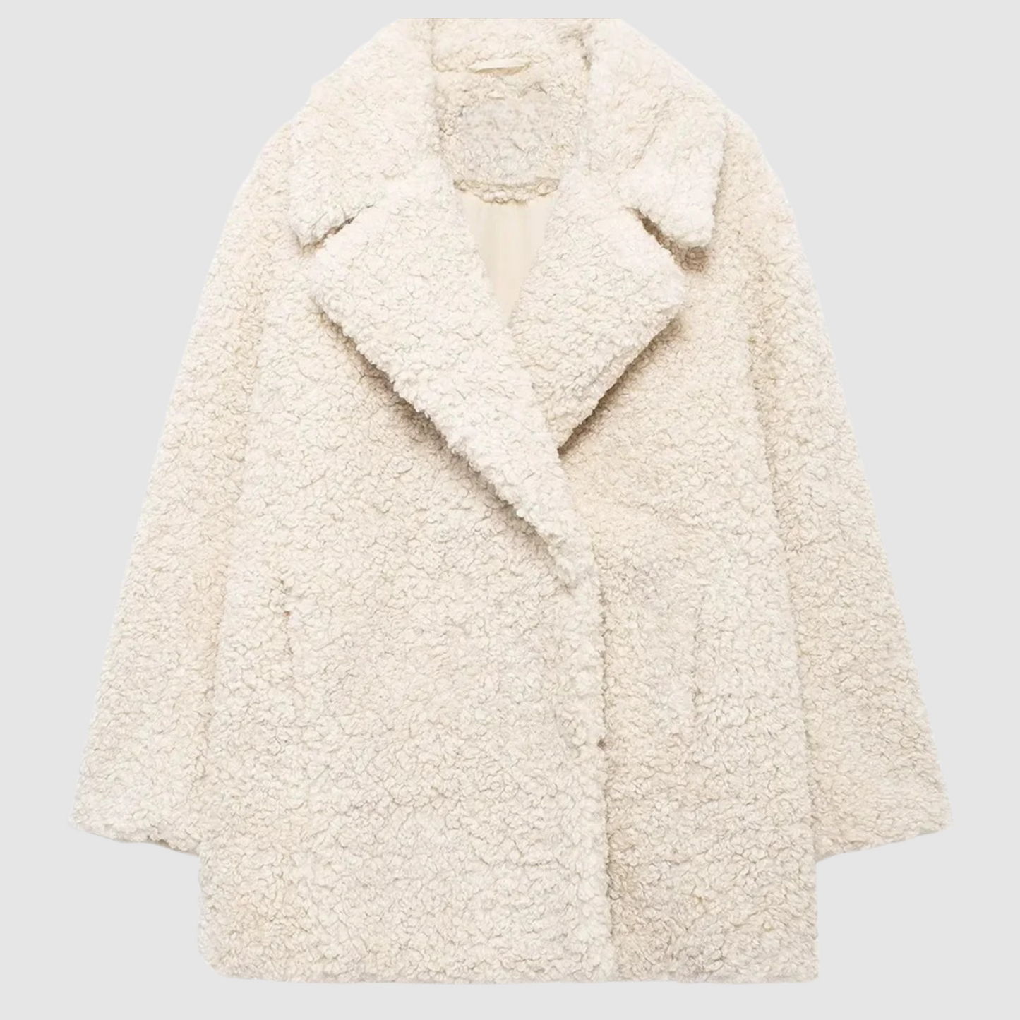 Alma - Women's winter coat made of lambskin