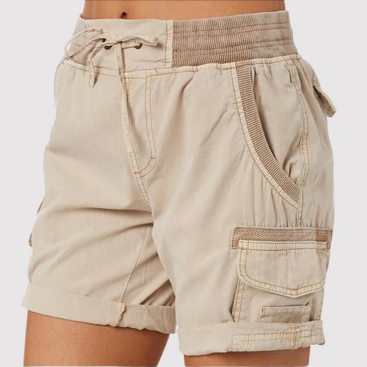 Olive - Cargo shorts til kvinder