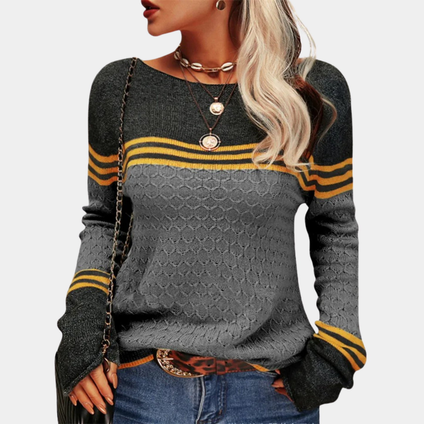 Darla - Knitted women's sweater