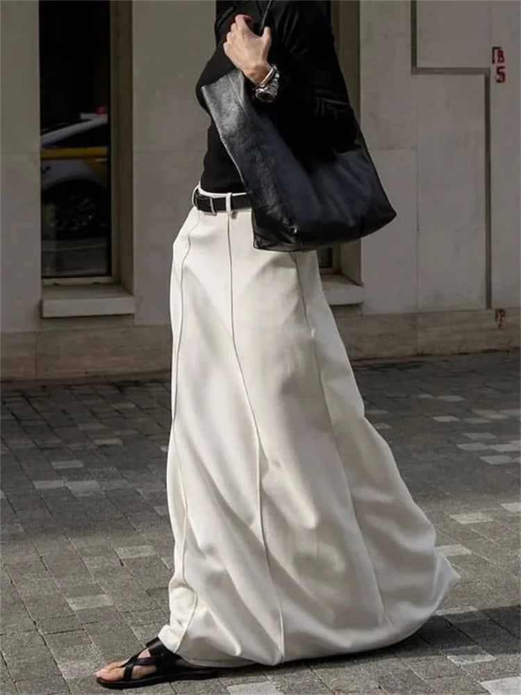 Annette - Stylish plain skirts in H-line