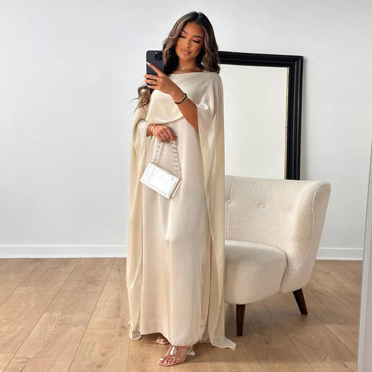 Ariana - Robes longues en satin pour femme