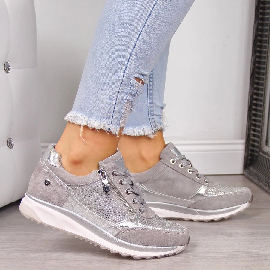 Betsy - casual veterschoenen met rits