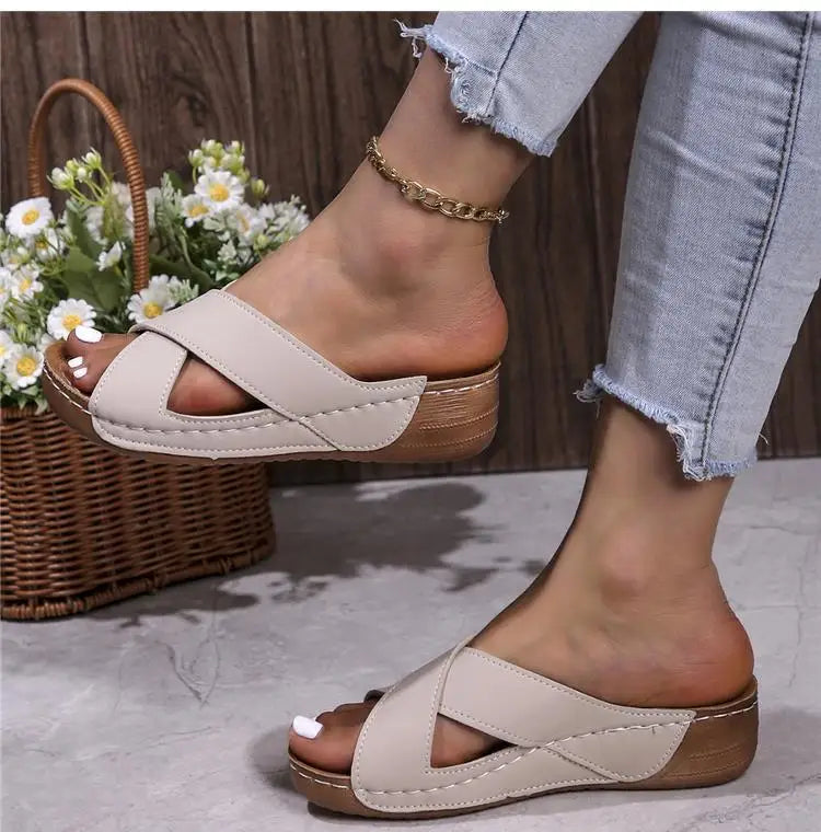 Franklyn - Soft Sole Wedge Heels for Women