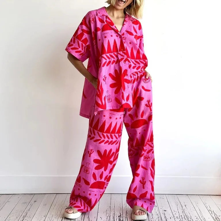 Isabella - Printed 2-piece set