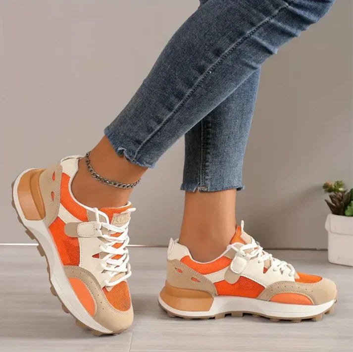 Calliope Colorblock casual sneakers voor dames