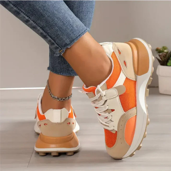 Calliope - Colorblock casual sneakers for women