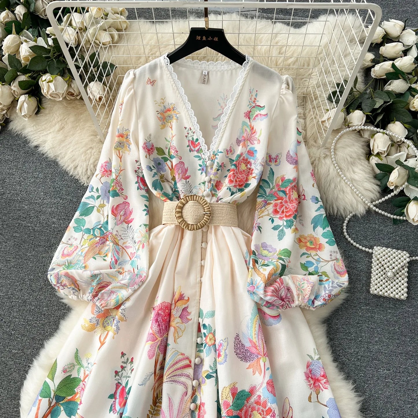 Ophélie - Robe vintage élégante