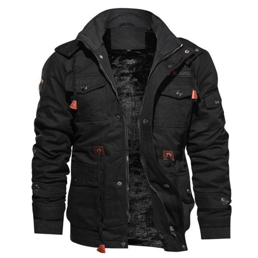 Winter jacket lined with fleece - Corbin