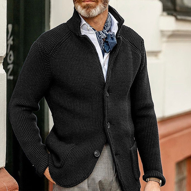 Elegant cardigan for men - Sigmund