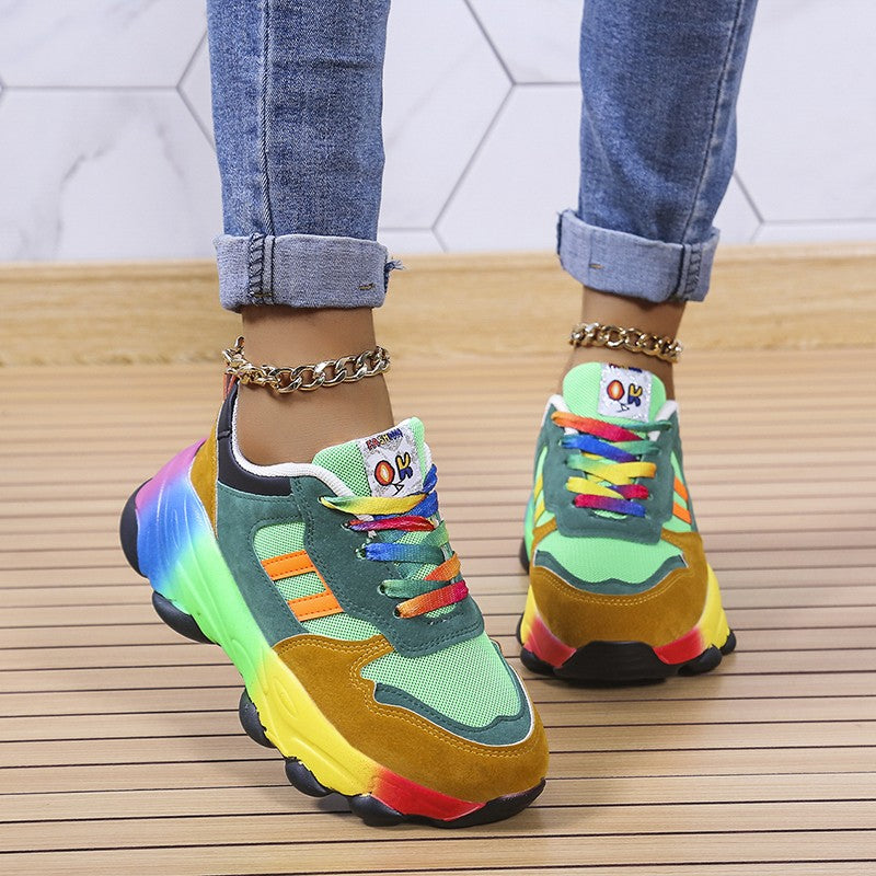 Colorful orthopedic sneakers - Klea