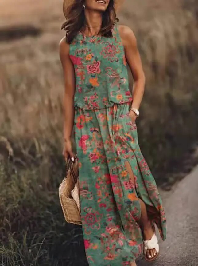 Summer - Zomerse maxi jurk