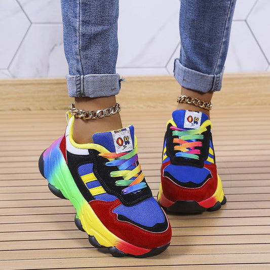 Colorful orthopedic sneakers - Klea