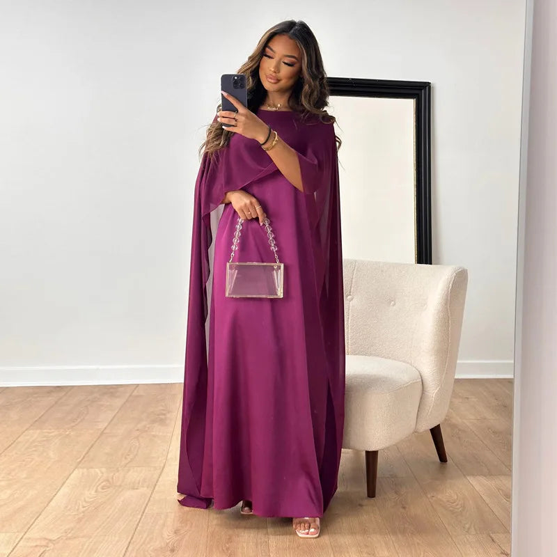 Ariana - Robes longues en satin pour femme