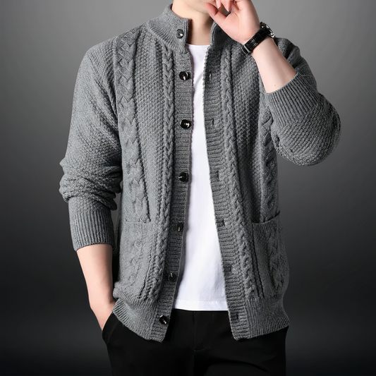 Gilet tricoté tendance pour homme - Toby