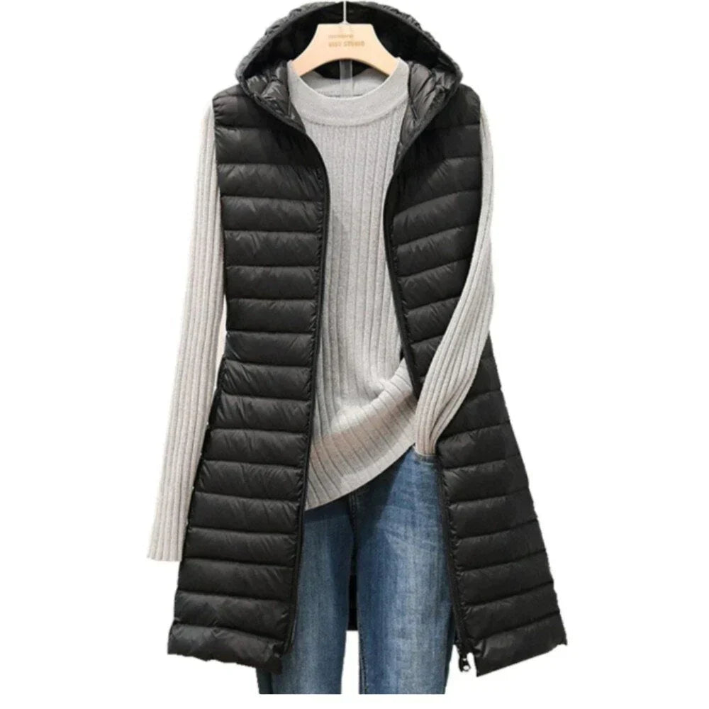 Women's hooded vest - Vera