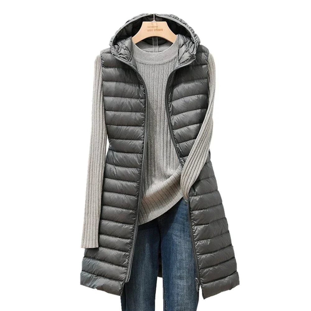 Women's hooded vest - Vera