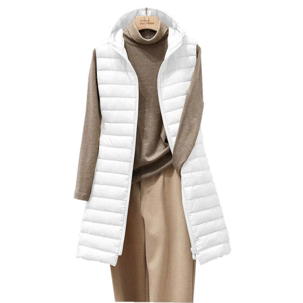 Women's hooded vest - Vera