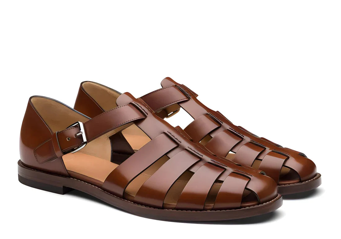 Robert | Sandales en cuir pour hommes