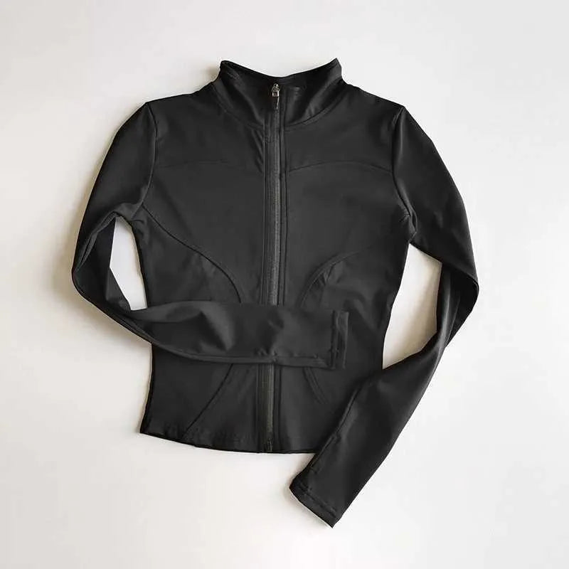 Clare - Veste de sport zippée à manches longues pour femme