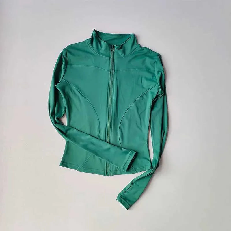 Clare - Women's Long Sleeve Zip Up Activewear Jacket