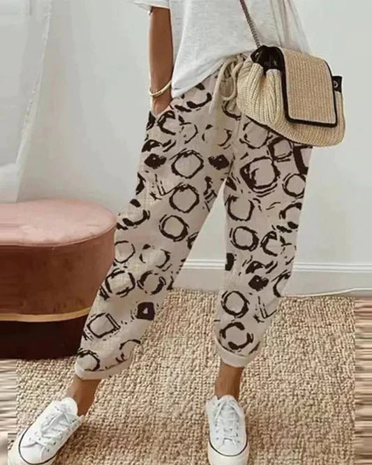 Emanuelle - Fashionable casual trousers for women