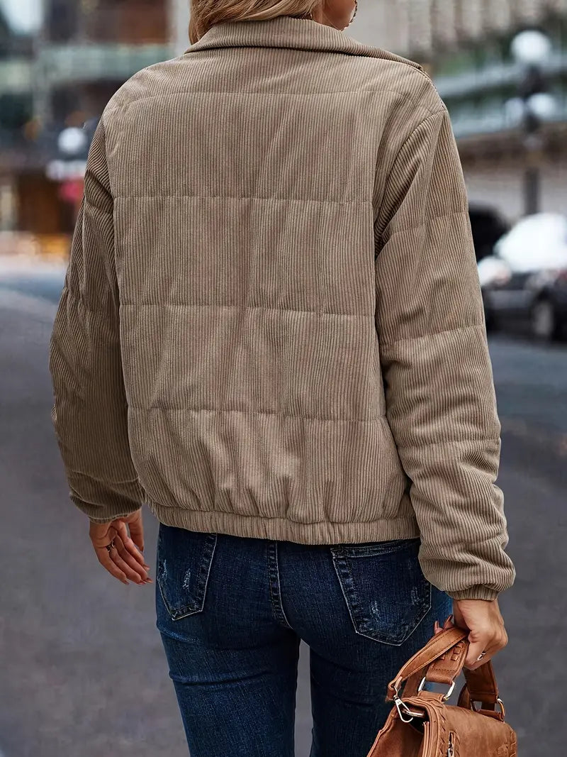 Lavie - Corduroy quilted jacket