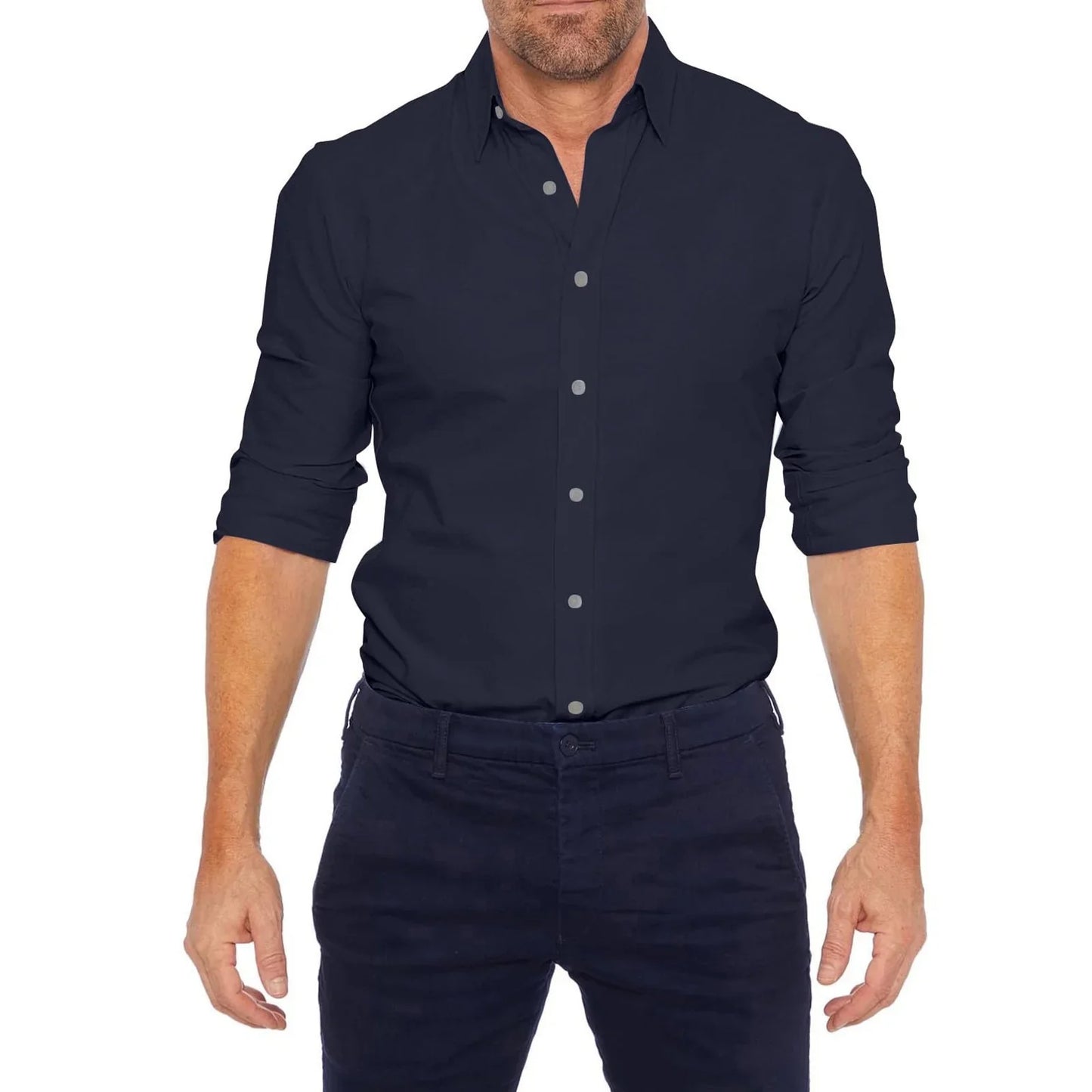 Otis - Chemise à manches longues pour homme