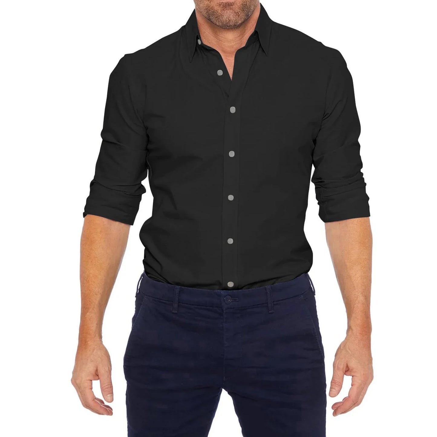 Otis - Chemise à manches longues pour homme