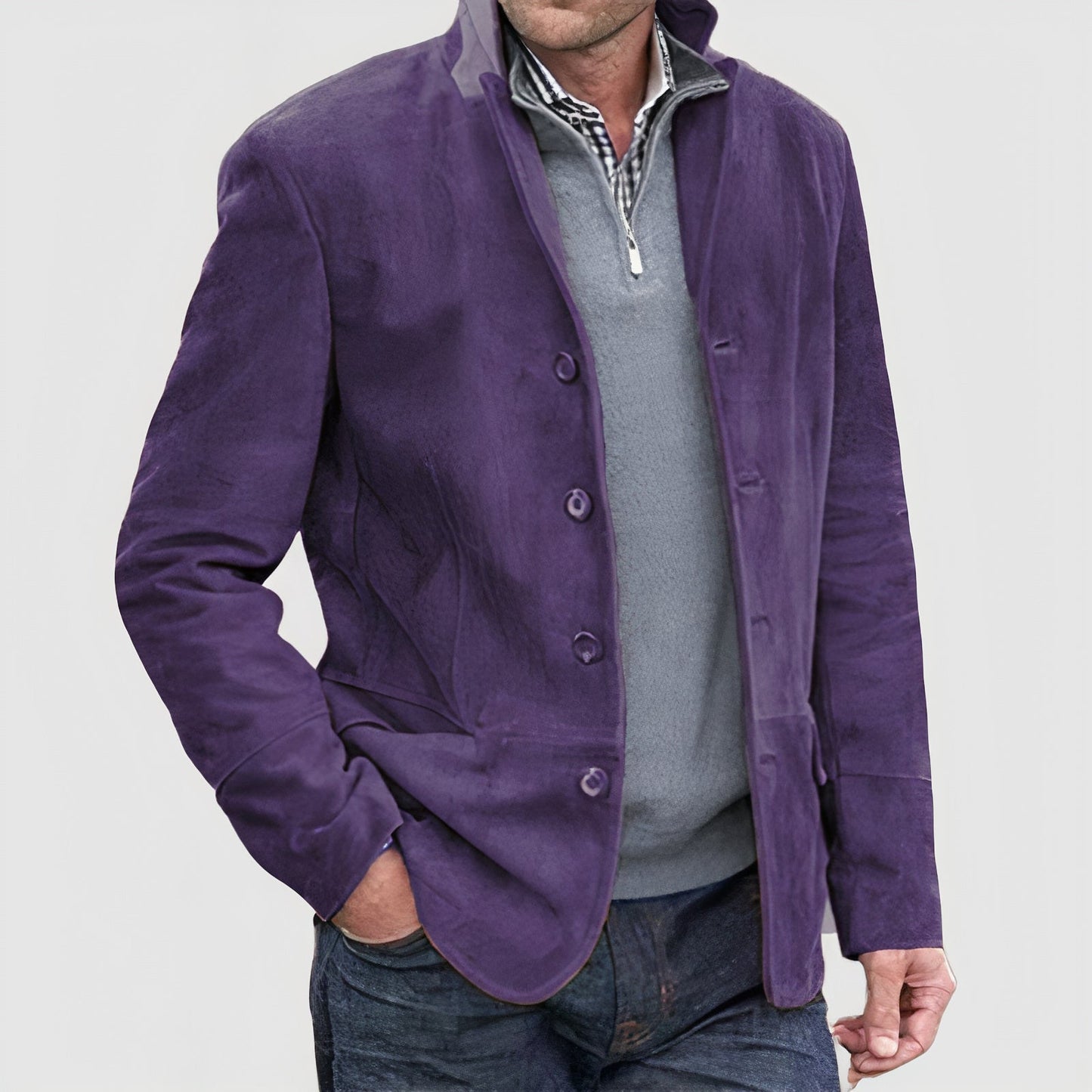 Vintage style jacket for men - Theo