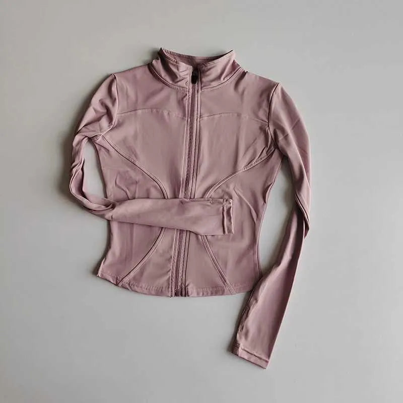 Clare - Veste de sport zippée à manches longues pour femme