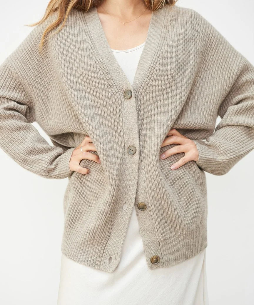 Sharla - Stylish Cashmere Cardigan