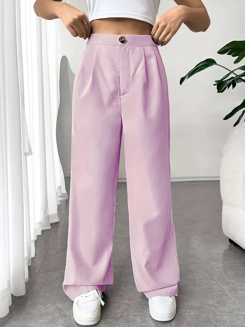 Darlene - Wide Leg Trousers for Women