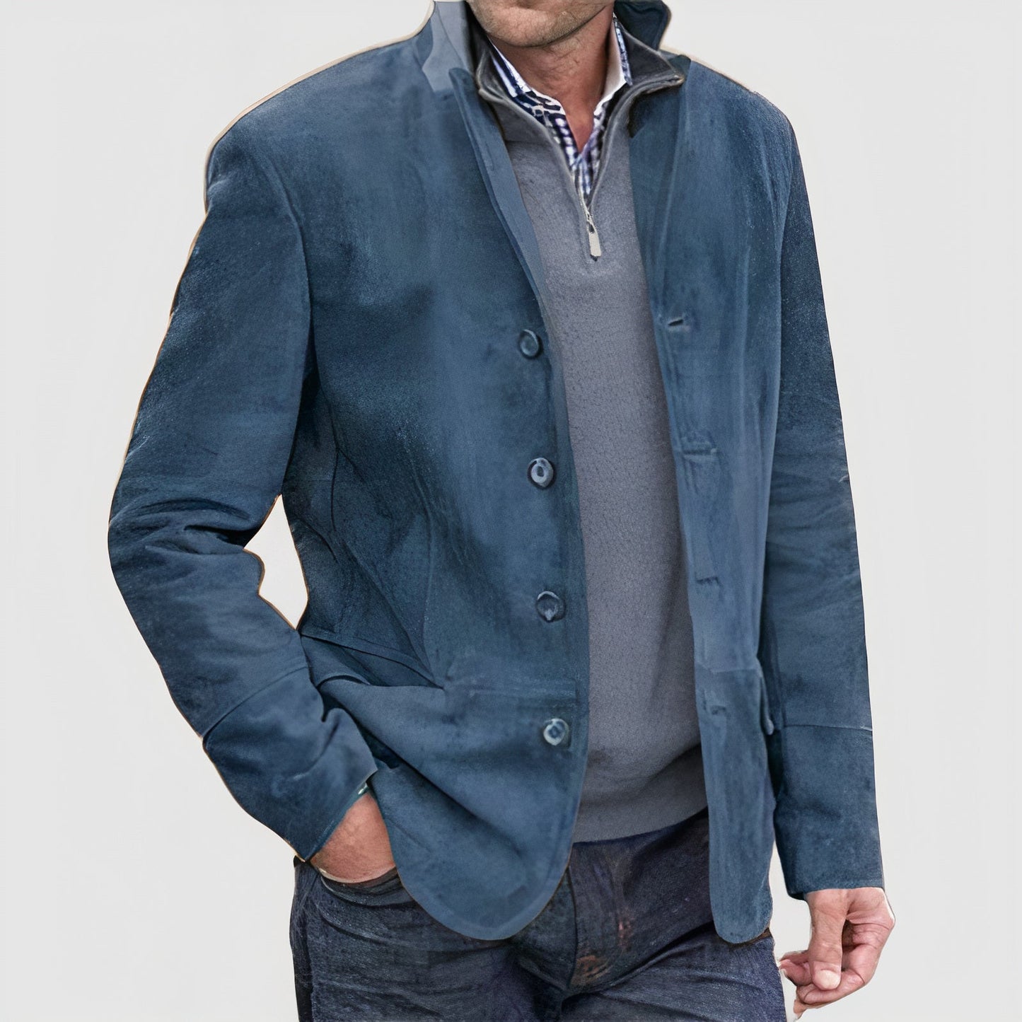 Vintage style jacket for men - Theo