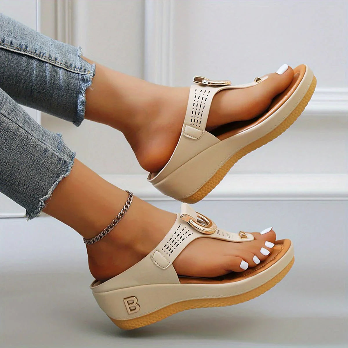 Aveline - Open Toe Sandals for Summer