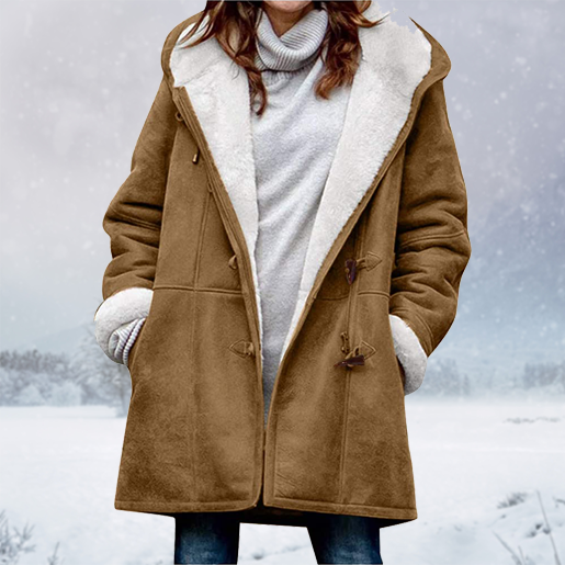 Kayla - Manteau d'hiver douillet pour femme 