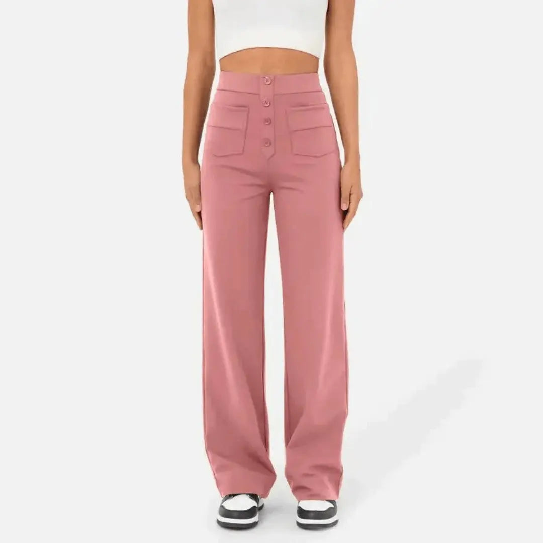 Elise | Casual high waist broek