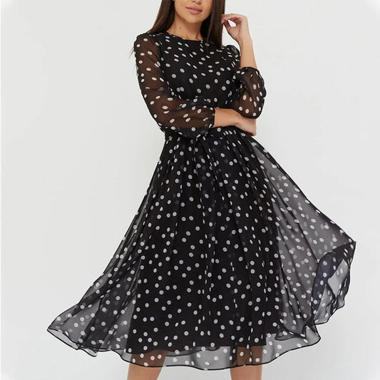 Marilyn - Polka Dot Dress for Women