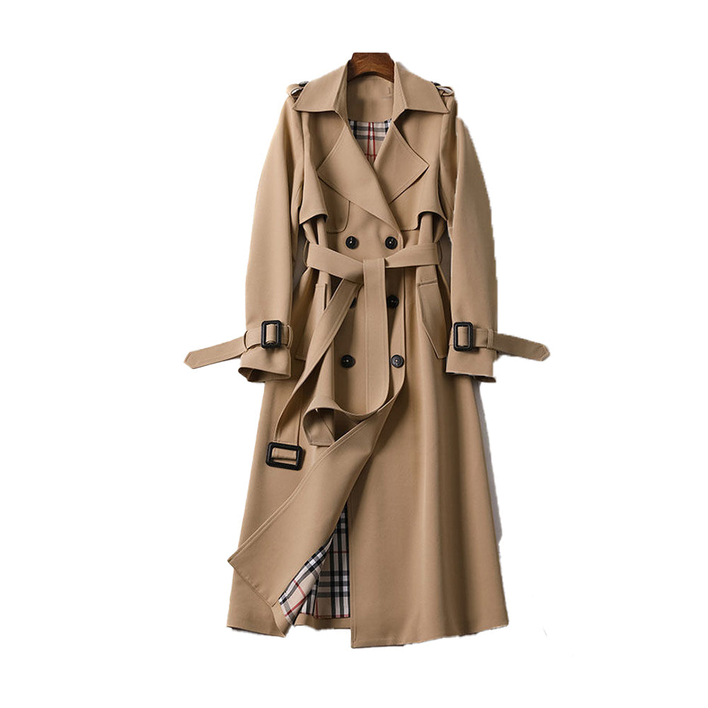 Trench-coat croisé pour femme